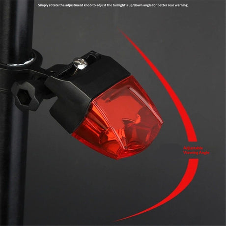 Bike Tail Light Rechargeable by  - Super Bright  Bicycle Rear Light Easily Clips on as a Red Taillight for Optimum Cycling Safety