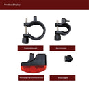 Bike Tail Light Rechargeable by  - Super Bright  Bicycle Rear Light Easily Clips on as a Red Taillight for Optimum Cycling Safety
