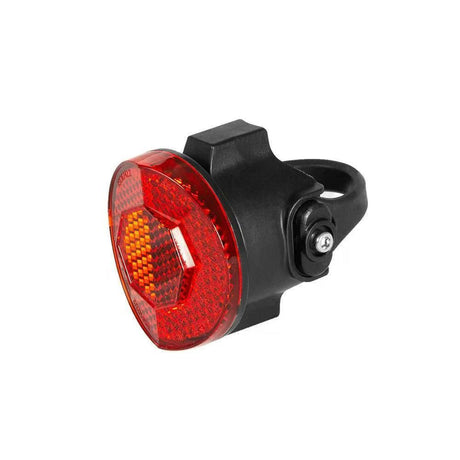Visible Safety Flashlight Bike Tail Light with  Waterproof, Alarm Mode, Easy Install Bicycle Back Light Rechargeable Rear Bike Lights for Cyclists（Sitting style）