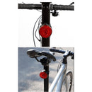 Visible Safety Flashlight Bike Tail Light with  Waterproof, Alarm Mode, Easy Install Bicycle Back Light Rechargeable Rear Bike Lights for Cyclists（Sitting style）