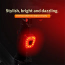 Tail Light, Super Bright Illumination, Easy Installation, Durable Design, for Camping, Hiking, Biking, Fishing