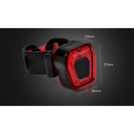 Tail Light, Super Bright Illumination, Easy Installation, Durable Design, for Camping, Hiking, Biking, Fishing
