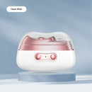 Automatic Electric Nail Clipper & Polisher with Storage|LED Light|UV Lamp|Fingernail & Toenail Polishing Tool/Ideal Gift for Seniors with Limited Mobility & New Parents Trimming Baby Nails（white）