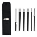6pcs Pedicure Knife Set Callus Knife for Feet Ingrown Toenail Knives Foot Care Tools Dead Skin Removal Nail Scraper File with Storage Bag