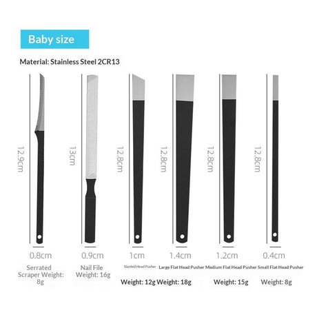 6pcs Pedicure Knife Set Callus Knife for Feet Ingrown Toenail Knives Foot Care Tools Dead Skin Removal Nail Scraper File with Storage Bag