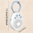 White Noise Machine | Portable Sound Machine for Babies, Kids, Adults | Sleep Soother | 20Soothing Sounds | Long Battery Life | Travel, Registry, Baby Gift（blue）