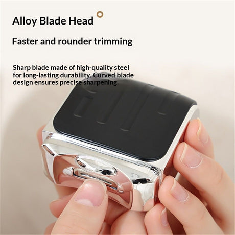 Electric Nail Clipper, 2 in 1 Auto Fingernail Cutter and Polishing Grinder, Rechargeable Automatic Fingernail Trimmer Quiet (Black)