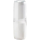 Travel Storage mouthwash Mug, Transparent Toothbrush Mug, Dual-Purpose Couple Tooth Cup universal Four cups