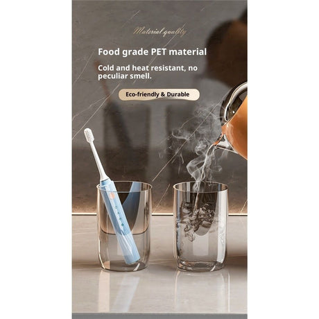 Travel Storage mouthwash Mug, Transparent Toothbrush Mug, Dual-Purpose Couple Tooth Cup universal Four cups