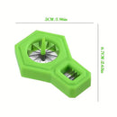 1pc Sharp Vegetable Slicer, Multi-Function Onion Cutter & Shredder, Kitchen Essential Tool, Square Type