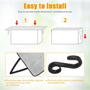 Fire Resistant AC Unit Protective Cover, Aluminum Foil Bubble Film Shield, Waterproof Sunproof Outdoor Air Conditioner Cover for Energy Efficiency