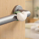 3Pcs Soft Silicone Door Knob Anti Collision Pad, Shock Absorbing Wall Protector Door Stopper For Home Office