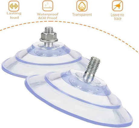 Large Suction Cup with Screws 3.4