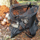 2Pcs Mushroom Foraging Bag w/ Pouch & Basket - Mesh Harvesting Bag for Mushroom, Fruit & Vegetable Hiking & Camping