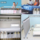 RV Shoe Storage for Bedside - 16 Extra Large Pocket Wall Mounted Entryway Shoes Rack, Bed Hanging Pocket Organizer, Bedside Caddy for Accessories, Camper Essentials 2 Pack