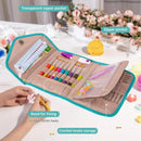 Crochet Hook Case - Foldable Organizer - Knitting & Crochet Supplies Accessory