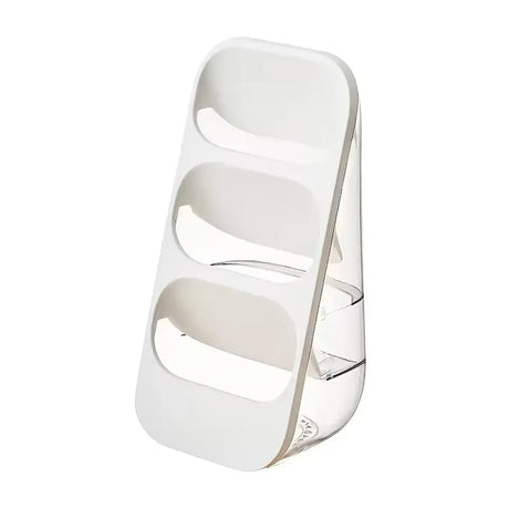 3-Tier Large Capacity Kitchen Utensil Organizer – Minimalist Desktop Storage Box for Kitchen, Bedroom, Living Room & More (White)