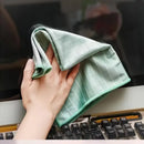 Multi-Purpose Bamboo Fiber Dish Cloth Set of 5, Super Water Absorbent Oil Stain Remover Cleaning Rags for Kitchen, Bathroom, Car Interior & Pet Wiping(40*40cm)
