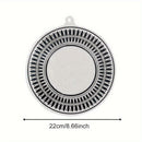 4pc Round Induction Cooktop Protector Pad, Anti-Slip Silicone Induction Cooktop Cover Magnetic Stove Scratch-Resistant