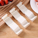 3pc Seafood Processing Tool, Lobster Sheller Opener and Meat Picker Dual-Use Clip, Shrimp Peeler for Kitchen Catering, White