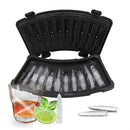 1pc Creative Mold Silicone Ice Molds Cake Mould Bakeware Tools One Size for Home Kitchen, Black