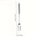 2pcs Stainless Steel Carving Fork for Meat, Heavy-Duty Long Heat-Resistant Handle for Grilling Cooking Serving BBQ
