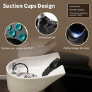 Shampoo Bowl Neck Rest with Suction Cup, Silicone Neck Rest for Salon Sink, Non-Slip Salon Neck Rest for Hair Washing Sink Neck Support, Neck Rest for Wash Basin