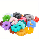 24pcs Vibrant Silicone Wine Glass Markers, Durable Reusable Drink Charms for Parties Events Cocktails Champagne