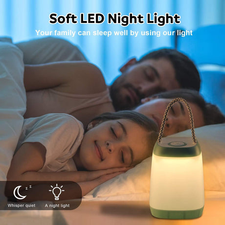 Pack of 2 LED Camping Lights, Portable LED Tent Lantern with 3 Modes