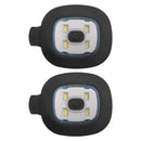 2 USB Rechargeable Hat Lights, Interchangeable Headlamp for Cap, DIY Hat Light for Men and Women