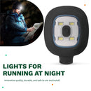2 USB Rechargeable Hat Lights, Interchangeable Headlamp for Cap, DIY Hat Light for Men and Women