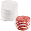 500Pcs Burger Patty Paper, 10cm Sizes, Seasoned Meat Separator for Hot Dog and Burger Preparation