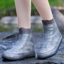 Waterproof Non-Slip Silicone Shoe Covers, Reusable Outdoor Sneaker Protectors with Enhanced Grip M