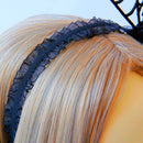 Halloween Spider Headband Spiderweb Hair Hoop Halloween Party Cosplay Masquerade Costume Accessory (Black)