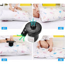 Electric Air Pump,Portable Inflator and Deflator with 3 Nozzles for Air Mattress Beds,Inflatable Cushions,Pool Floats,Boats,inflatable pool,Toys and Outdoor Camping,110V AC/12V DC