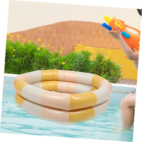 Small Swimming Pool Kids Inflatable Swimming Pool Dinosaur-Baby Pool Kiddie Pools for Indoor Outdoor Garden Kiddie Pool Reusable（90cm）