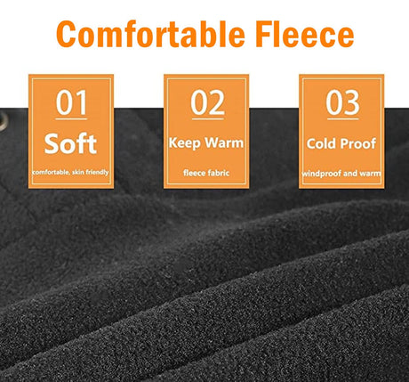 Windproof Winter Face Mask Warm Ski Mask for Men and Women Cold Weather Motorcycle Bike Cycling Neck Warmer