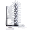 Water Bottle Cleaning Brush Glass Cup Washer with Suction Base Bristle Brush for Beer Cup, Long Leg Cup, Red Wine Glass
