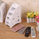 Box Stationery Holder for Desk Desktop Organizer Wood Desktop Container Brush Pot Creative Simple Multi-Function Holder Storage