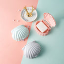 3 Piece Plastic Seashell Soap Tray Soap Saver Box with Lid and Drainer for Home Bathroom Ocean Bathroom Decorations