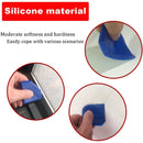 4Pcs Plastic Caulking Tool Set - Versatile Caulk Remover & Scraper for Easy Caulk Removal and Precise Application - Essential