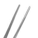 Kitchen Tweezers, Stainless Steel Food Tweezers Culinary Long Chef Tongs with Precision Serrated Non-slip Tooth Grain Tips