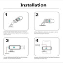 Electric Induction Mobile Phone Holder, New Phone Holder Electric Bracket Suitable for Air Vent Clip Stand Auto Mount Bracke