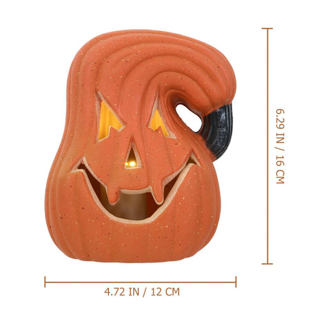 Lantern Lights Halloween Pumpkin Halloween Lights Decorative Pumpkin Halloween Props for Haunted House Indoor Outdoor