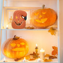 Lantern Lights Halloween Pumpkin Halloween Lights Decorative Pumpkin Halloween Props for Haunted House Indoor Outdoor