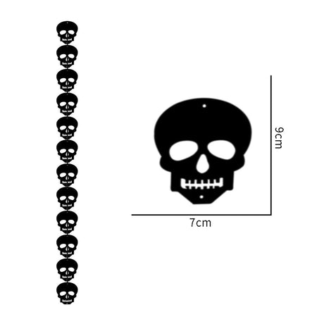 Halloween Non-Woven Bat String-4 Pcs Halloween Decorations, for Decoration Bar Party Holiday Pendant