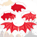 2 Style 20PCS Leather Halloween Bat Wings DIY Crafts Bat Wing Spooky Bats Halloween Decorations for Hair Ornament