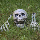 Halloween Decorations Skeleton Stakes, Groundbreakers for Best Halloween Yard Decorations Outdoor Graveyard