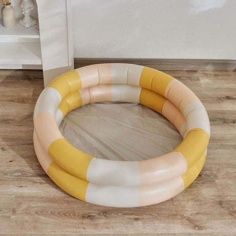 Baby Inflatable Swimming Pool,Inflatable Pool Baby Retro Blow Up Swimming Pool Family Cute Style Thickened Water Pool