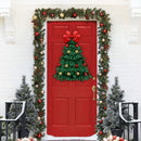 Handmade Christmas Tree Garland Christmas Tree Wreath Christmas, Xmas Tree Flower Front Decoration